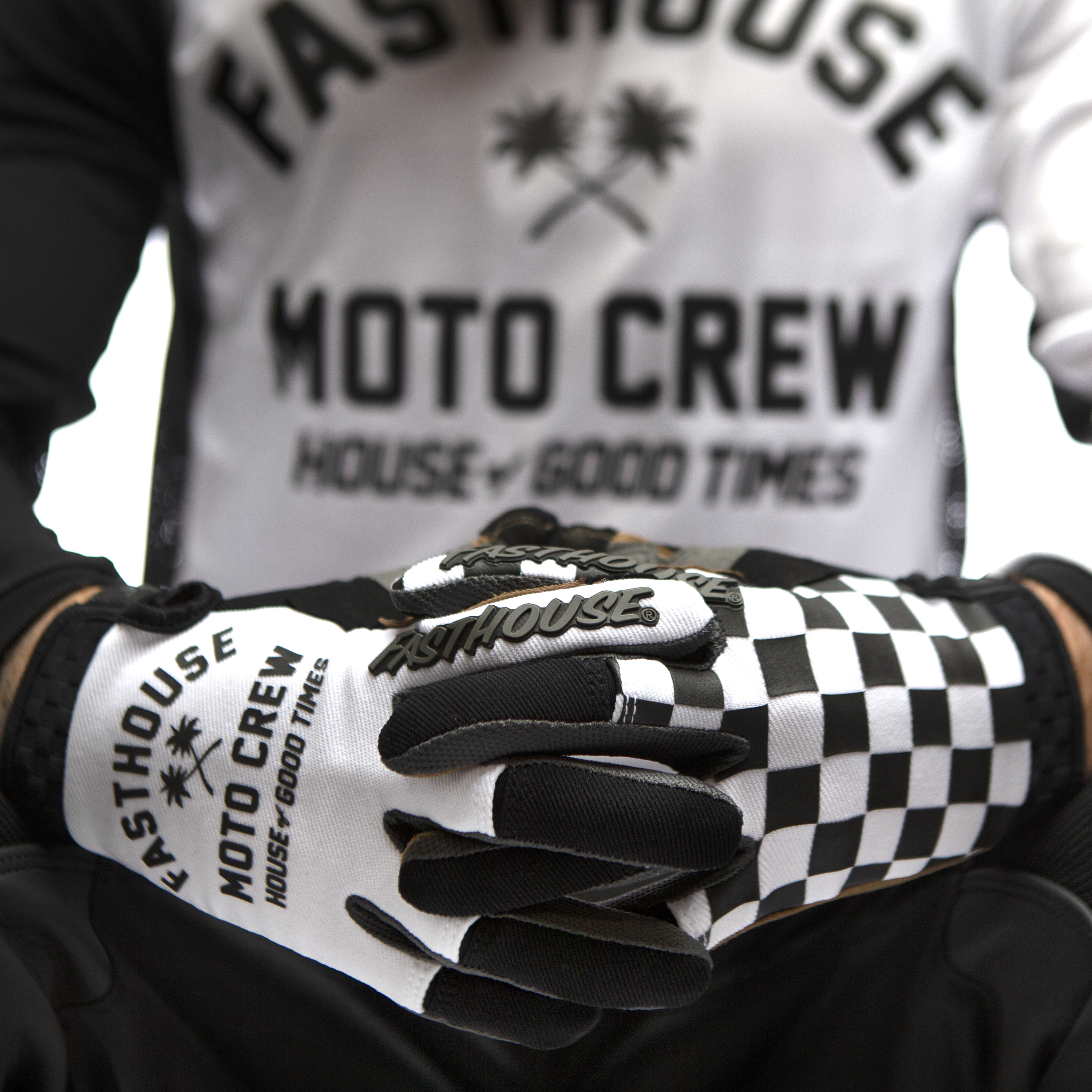 Speed Style Haven Glove - White-Black_Detail1